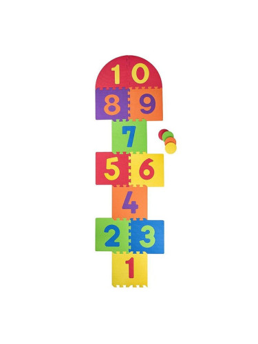 Mек пъзел за под Woody, Игра Дама