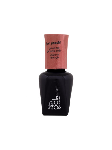 Sally Hansen Salon Gel Polish Gel Nail Color Лак за нокти за жени 7 ml Нюанс 140 Just Peachy