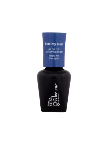 Sally Hansen Salon Gel Polish Gel Nail Color Лак за нокти за жени 7 ml Нюанс 266 Blue My Mind