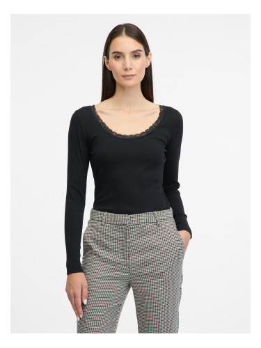Women's Black Long Sleeve T-Shirt ORSAY - Women's
