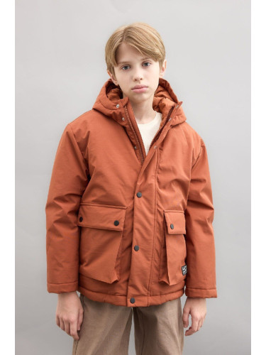 DEFACTO Boy Water Repellent Hooded Coat