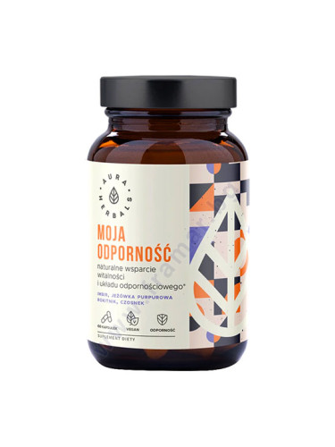 АУРА ХЕРБАЛС ИМУНИТЕТ БИЛКОВА ФОРМУЛА капсули * 60