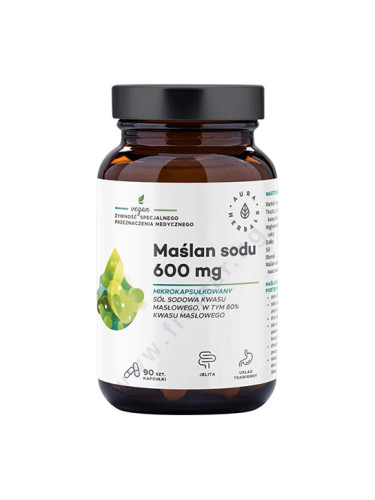 АУРА ХЕРБАЛС НАТРИЕВ БУТИРАТ капсули 300 мг * 90