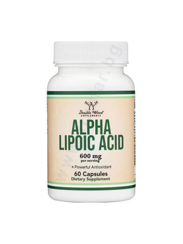 ДАБЪЛ УУД АЛФА ЛИПОЕВА КИСЕЛИНА капсули 300 мг * 60