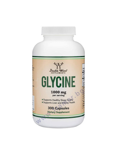 ДАБЪЛ УУД L-ГЛИЦИН капсули * 300