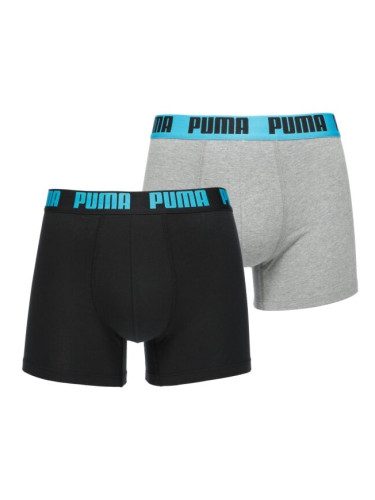 Puma MEN EVERYDAY BASIC BOXER 2P Мъжки боксерки, черно, размер