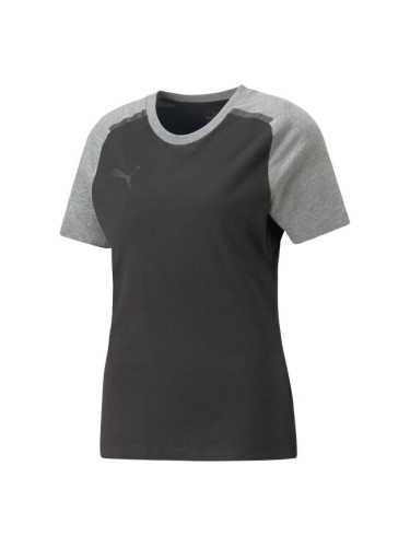 Puma TEAMCUP CASUALS TEE Футболен екип, черно, размер