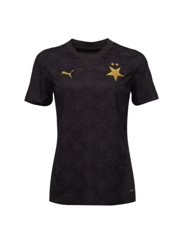 Puma SKS HOME SHIRT REPLICA JR Футболна фланелка за момчета, черно, размер