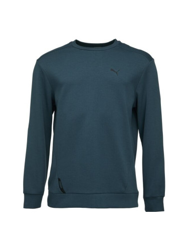 Puma RAD/CAL HALF ZIP DK HOODIE Мъжки суитшърт, тъмносин, размер