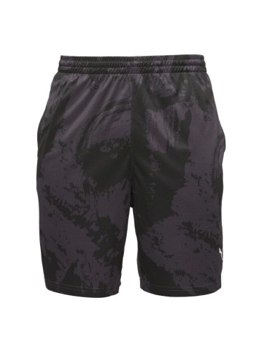 Puma TRAIN ALL DAY AOP SHORT Мъжки спортни къси шорти, тъмносиво, размер