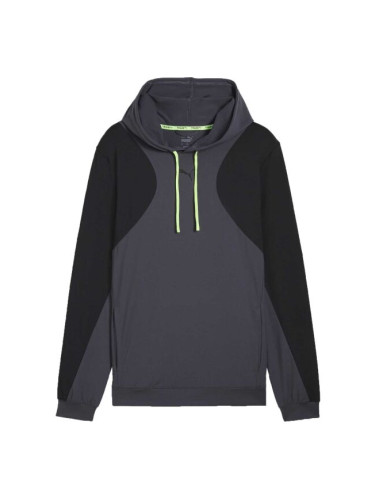 Puma CLOUDSPUN HOODIE Мъжки спортен суитшърт, тъмносиво, размер XXL