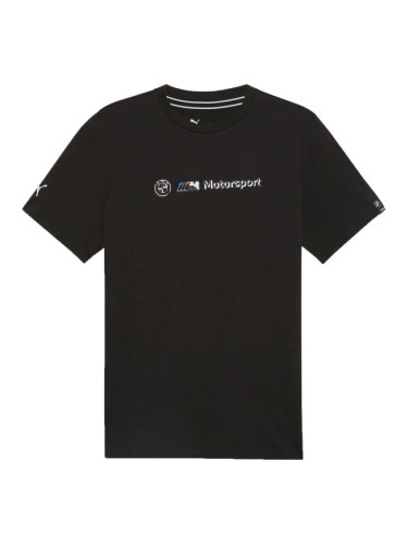 Puma BMW M MOTORSPORT LOGO TEE+ Мъжка тениска, черно, размер