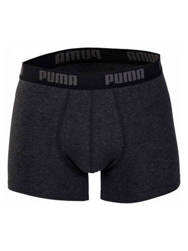 Puma BASIC BOXER 2P Мъжки боксерки, черно, размер