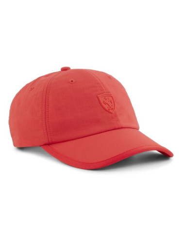 Puma FERRARI STYLE BB CAP Мъжка шапка с козирка, червено, размер UNI