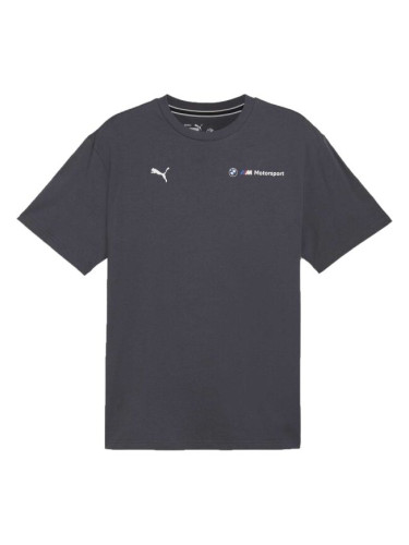 Puma BMW M MOTORSPORT ESSENTIALS+ LOGO TEE Мъжка тениска, тъмносиво, размер