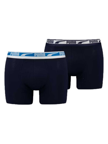 Puma MEN MULTI LOGO BOXER 2P Мъжки боксерки, микс, размер