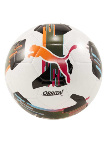 Puma ORBITA 6 MS Футболна топка, бяло, размер