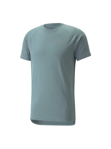 Puma EVOSTRIPE TEE Мъжка тениска, светлосиньо, размер