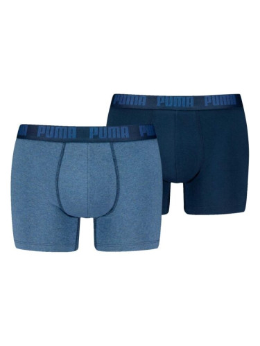 Puma MEN EVERYDAY BASIC BOXER 2P Мъжки боксерки, синьо, размер