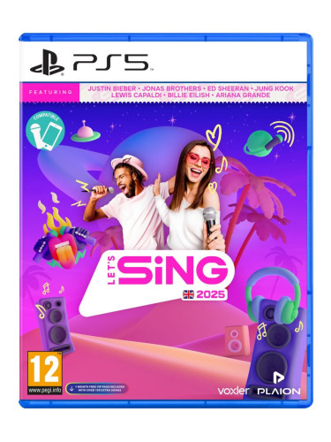 Игра Let's Sing 2025 за PlayStation 5