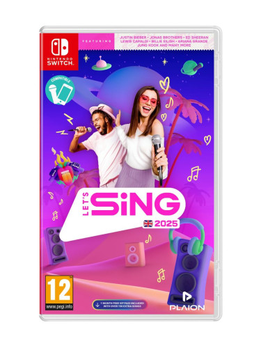 Игра Let's Sing 2025 за Nintendo Switch