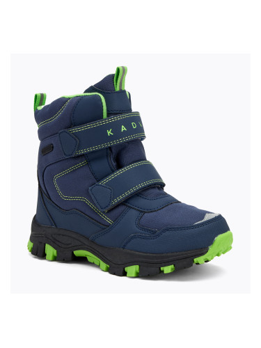 Детски ботуши за сняг KADVA Snowey Mid WP navy/green