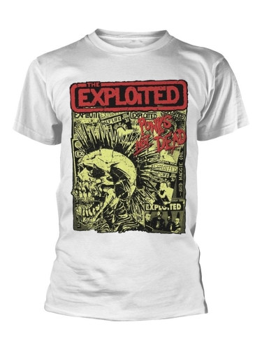 The Exploited Риза Punks Not Dead White XL