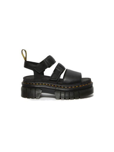 Dr. Martens Ricki Nappa Lux Leather3-Strap Platform Sandals