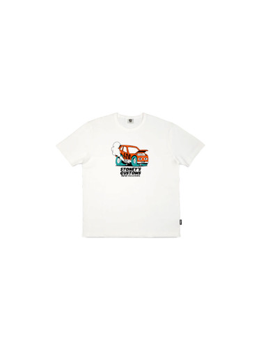 The Dudes Stoneys Ride Premium T-Shirt Heavyweight Off-White