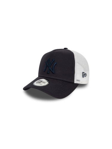 New Era New York Yankees League Essential Navy Trucker Cap