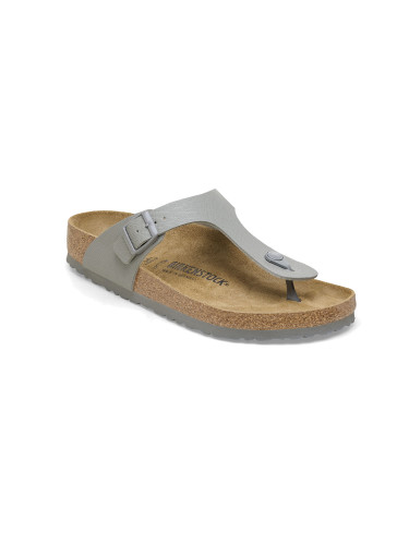 Birkenstock Gizeh BF Saffiano Stone Coin Regular Fit