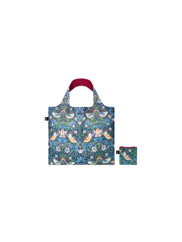 Loqi William Morris - The Strawberry Thief Decorative Fabric Recycled Bag