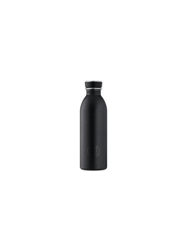 24 Bottles Urban Bottle Tuxedo Black 500ml