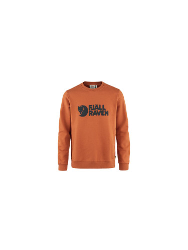 Fjällräven Logo Sweater M Terracotta Brown