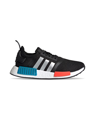 adidas Nmd_R1 Junior Core Black/Silver Met./Solar Red