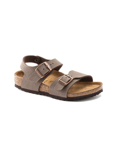 Birkenstock New York Kids Birko-Flor Nubuck Narrow Fit