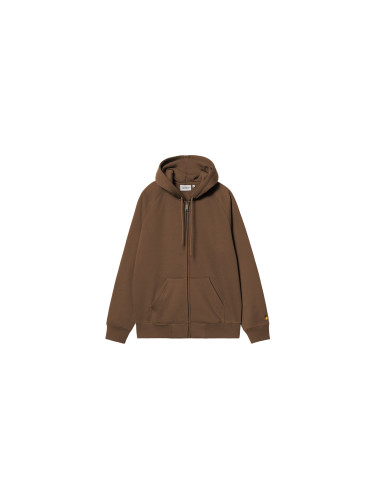 Carhartt WIP Hooded Chase Jacket Chocolate