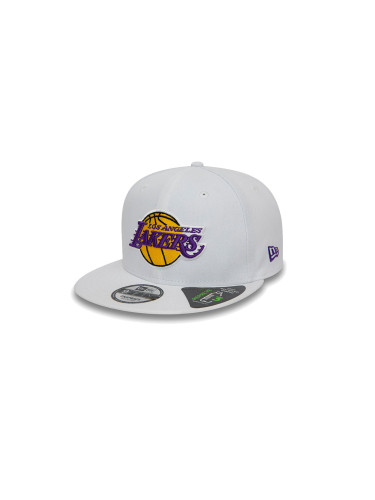 New Era LA Lakers NBA Repreve White 9FIFTY Snapback Cap