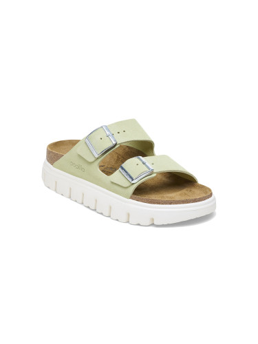 Birkenstock Arizona Platform - Papillio Suede Leahter Narrow Fit