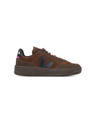 Veja V-90 Suede Walnut Black