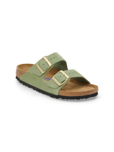 Birkenstock Arizona Soft Footbed Suede Leather Narrow Fit