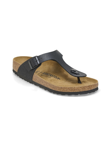 Birkenstock Gizeh BS Saffiano Black Narrow Fit