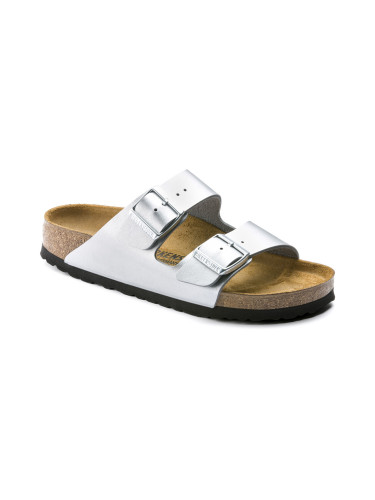 Birkenstock Arizona BF Silver Narrow Fit