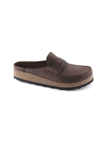 Birkenstock Naples Oiled Leather Narrow Fit