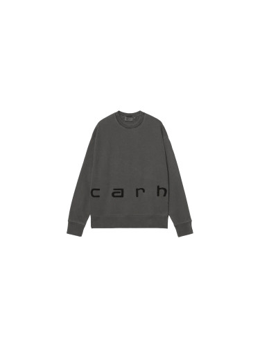 Carhartt WIP Felt Script Sweat Black