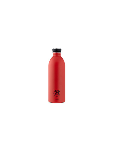 24 Bottles Urban Bottle Hot Red 1L