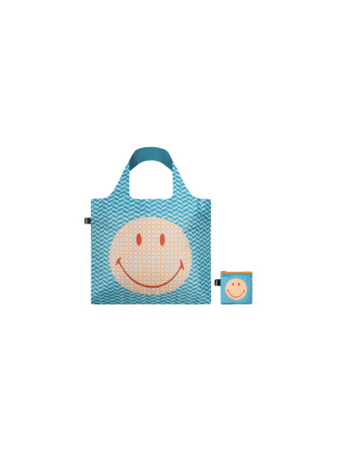 Loqi Bag Smiley - Geometric Recycled Bag