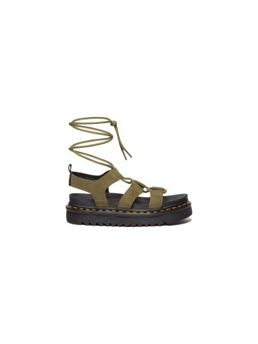 Dr. Martens Nartilla Tumbled Nubuck Leather Gladiator Sandals W