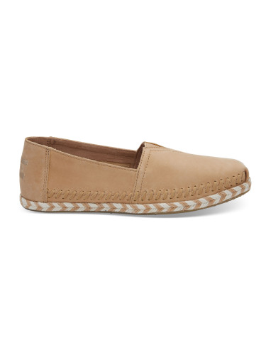 Toms Honey Leather Rope Alpargata