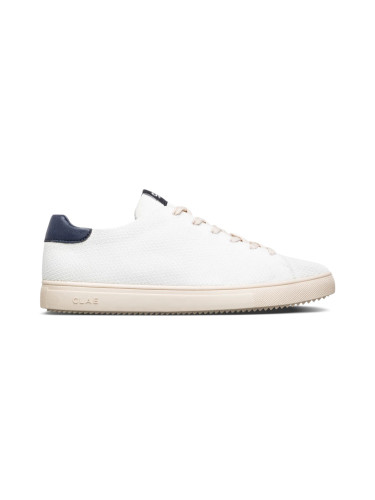 Clae Bradley Knit White Navy